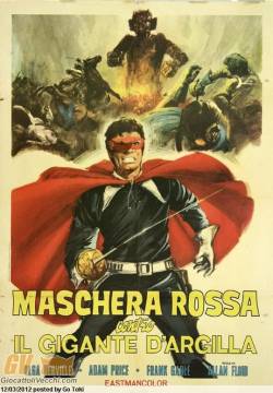 Maschera rossa contro il gigante d'argilla